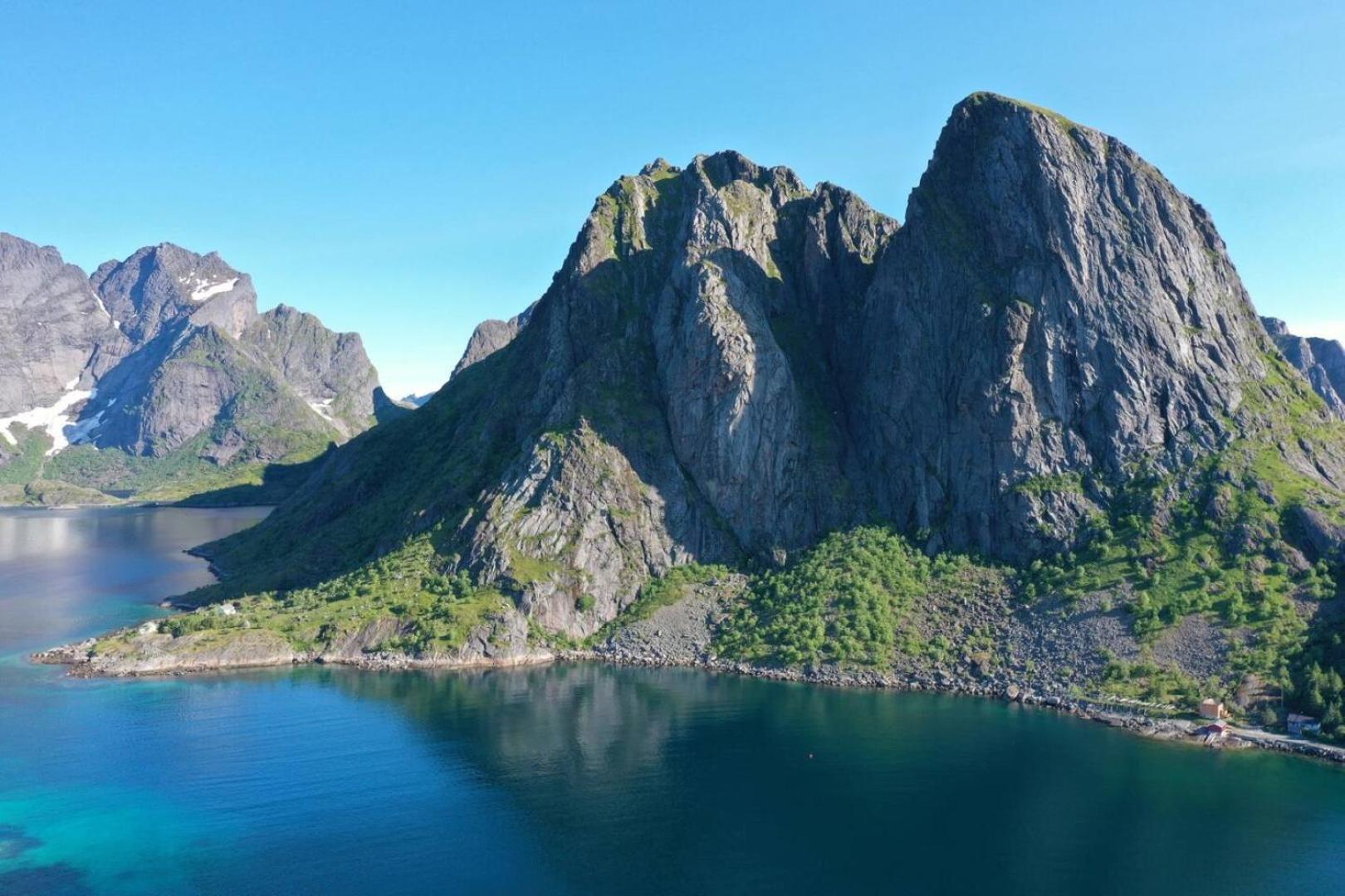 Lofoten Panoramic Luxury Home With Sauna موسكينيه المظهر الخارجي الصورة
