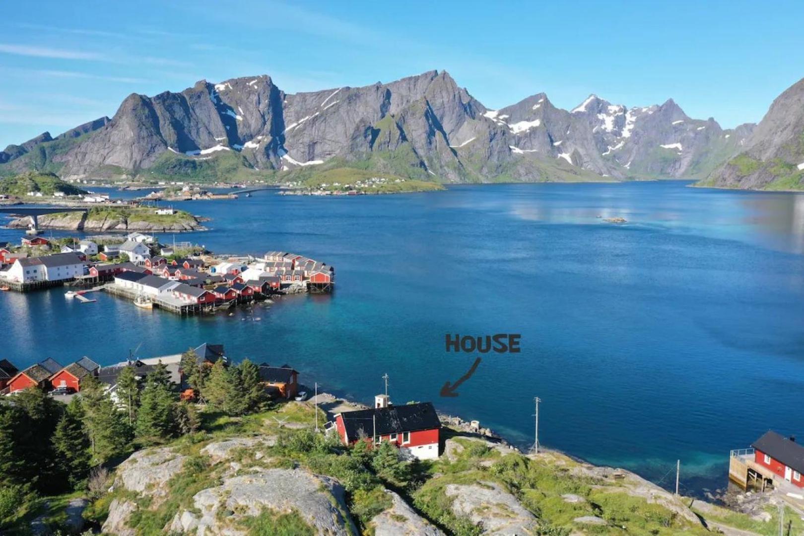 Lofoten Panoramic Luxury Home With Sauna موسكينيه المظهر الخارجي الصورة